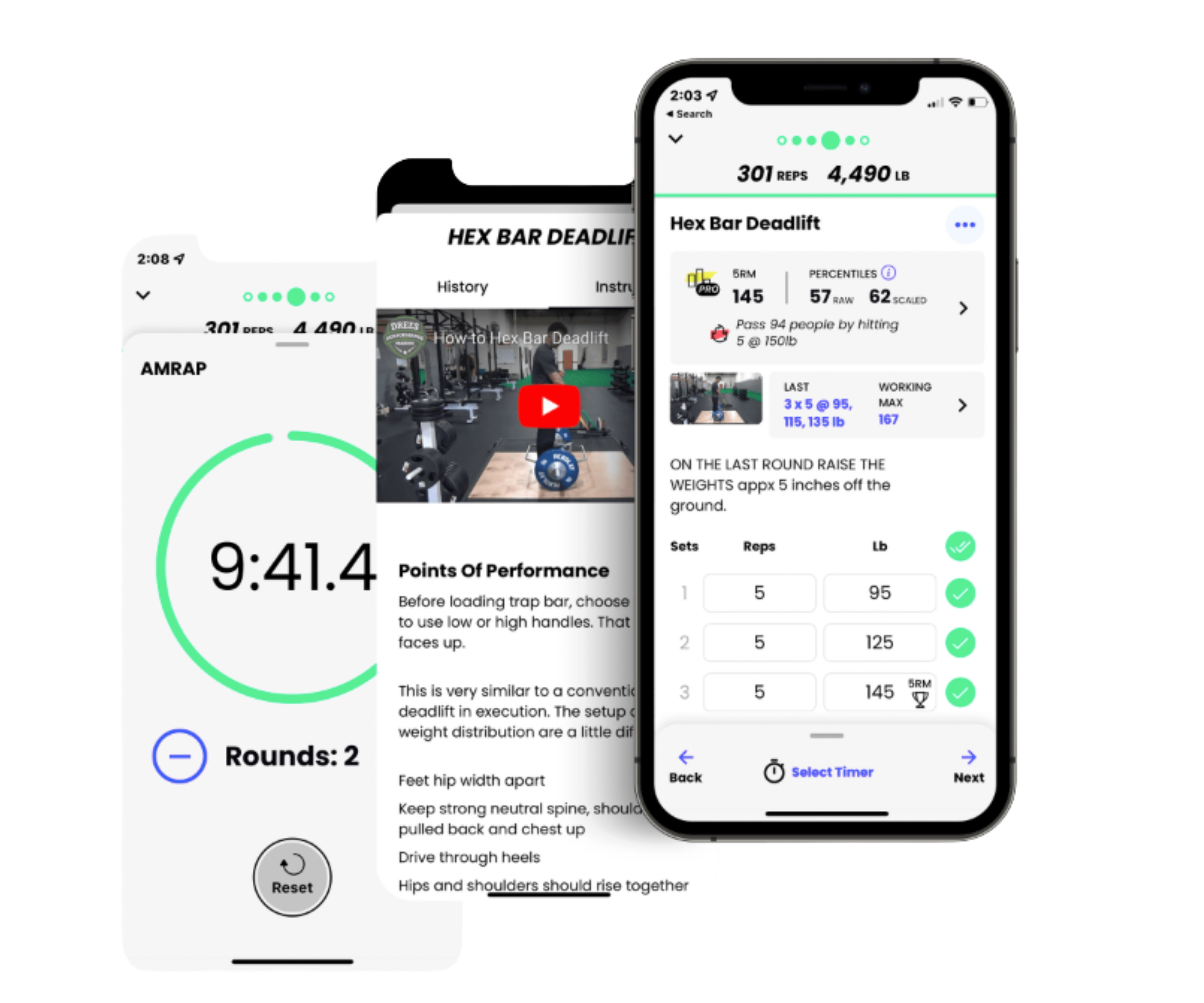 TrainHeroic session tracking